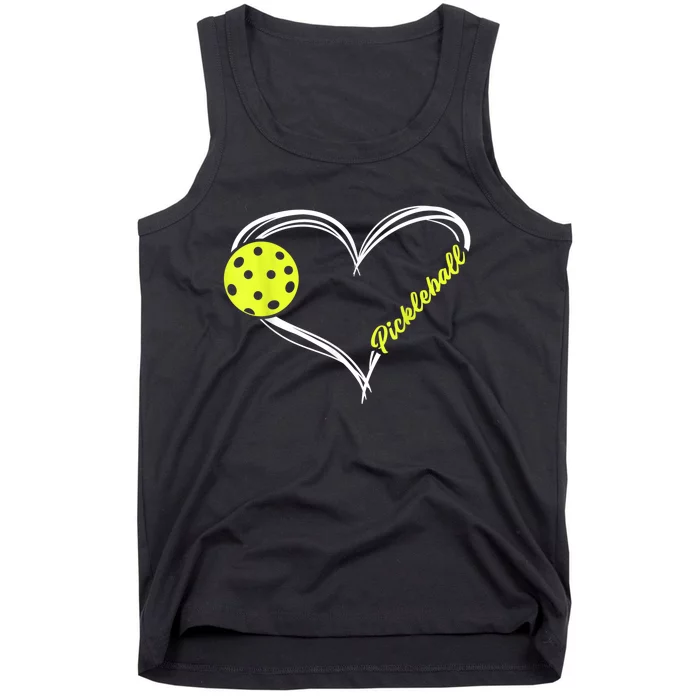 Love Pickleball - cute pickleball match, I love pickleball Tank Top