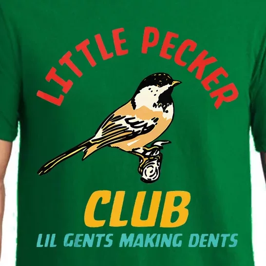 Little Pecker Club Lil Gents Making Dents Pajama Set