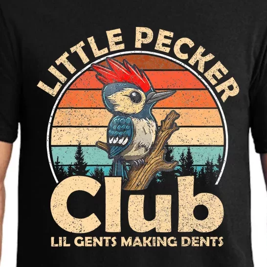 Little Pecker Club Lil Gents Making Dents Pajama Set