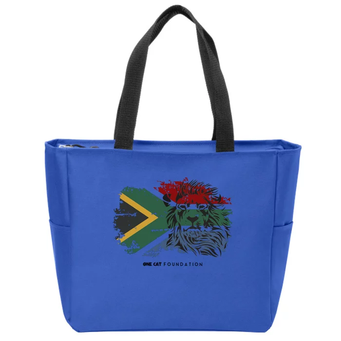 Lion Pride Cute Gift Zip Tote Bag