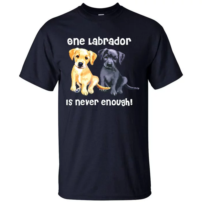 Labrador Pet Dog Funny T Gift Black Golden Yellow Lab Tall T-Shirt