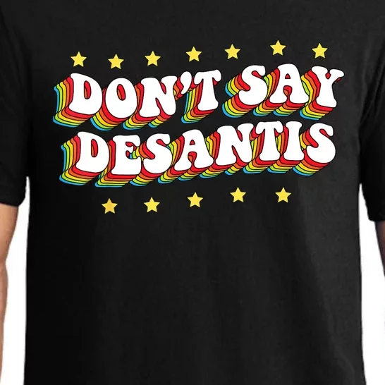 LGBTQ Pride Dont Say DeSantis Florida Say Gay Anti DeSantis Pajama Set