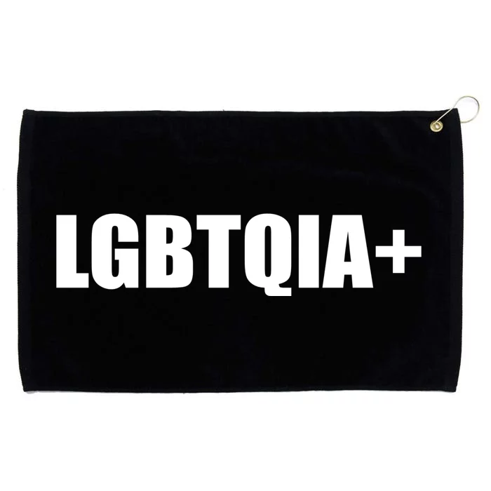 LGBBTQIA+ Plus Equality Funny LGBTQIA Grommeted Golf Towel