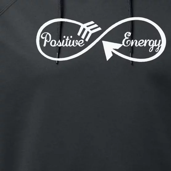 Loveely Positive Energy Motivation Performance Fleece Hoodie