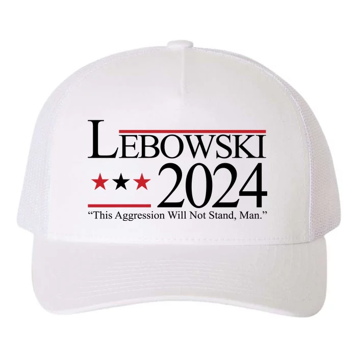 Lebowski Political Election Vote 2024 Yupoong Adult 5-Panel Trucker Hat