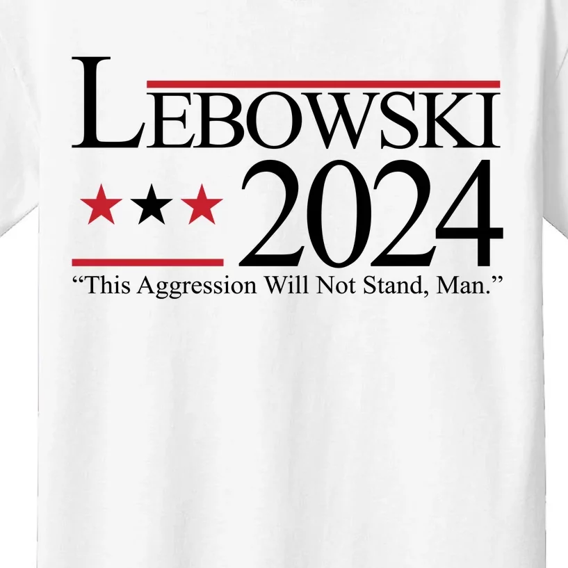 Lebowski Political Election Vote 2024 Kids T-Shirt