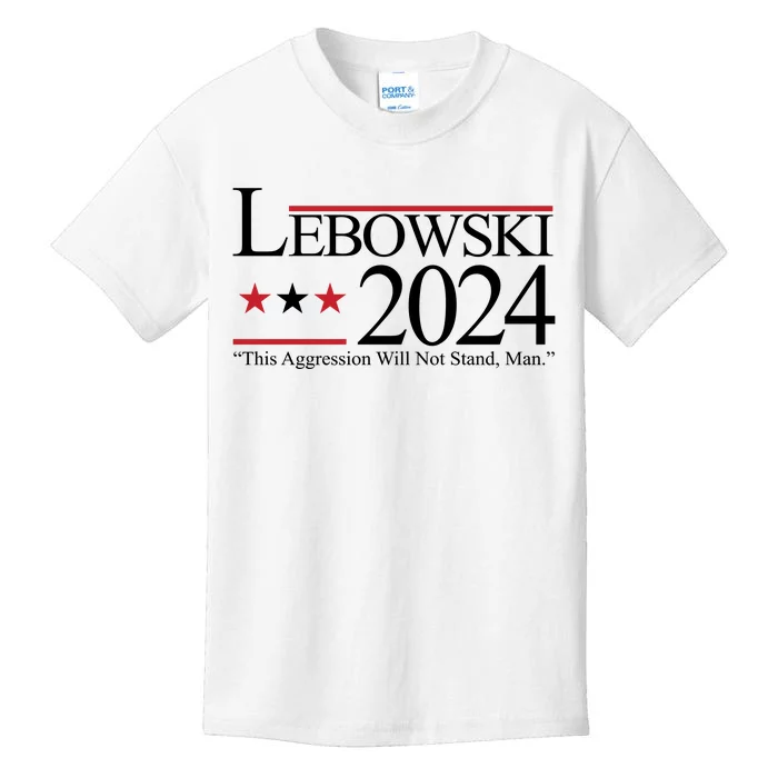 Lebowski Political Election Vote 2024 Kids T-Shirt