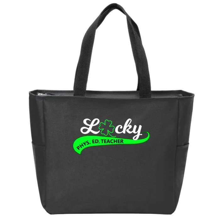 LUCKY Phys Ed Teacher #2 Zip Tote Bag