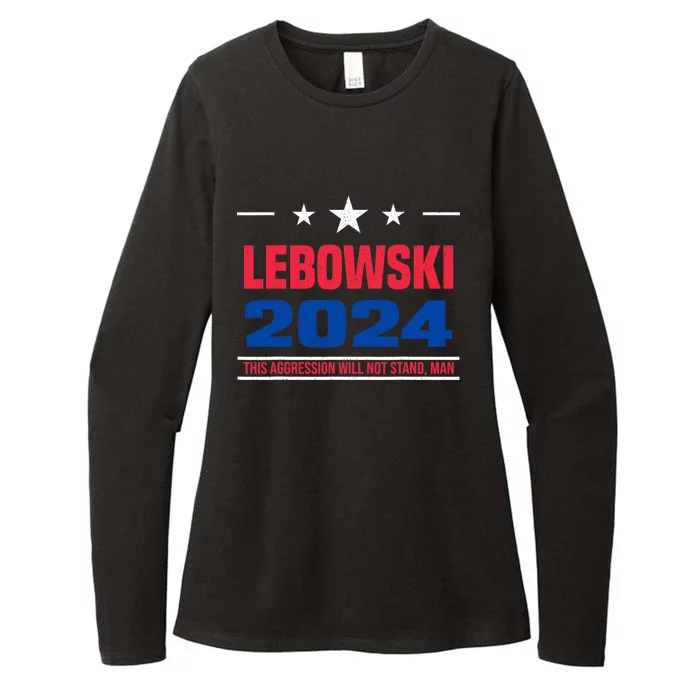 Lebowski Political Election Vote 2024 Womens CVC Long Sleeve Shirt