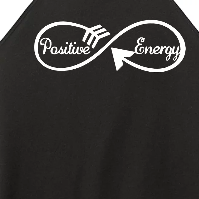 Loveely Positive Energy Motivation Women’s Perfect Tri Rocker Tank