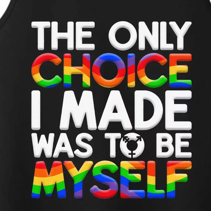 LGBT Pride Equality Pride LGBTQ Non Binary Performance Tank