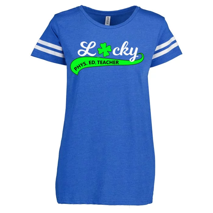 LUCKY Phys Ed Teacher Enza Ladies Jersey Football T-Shirt