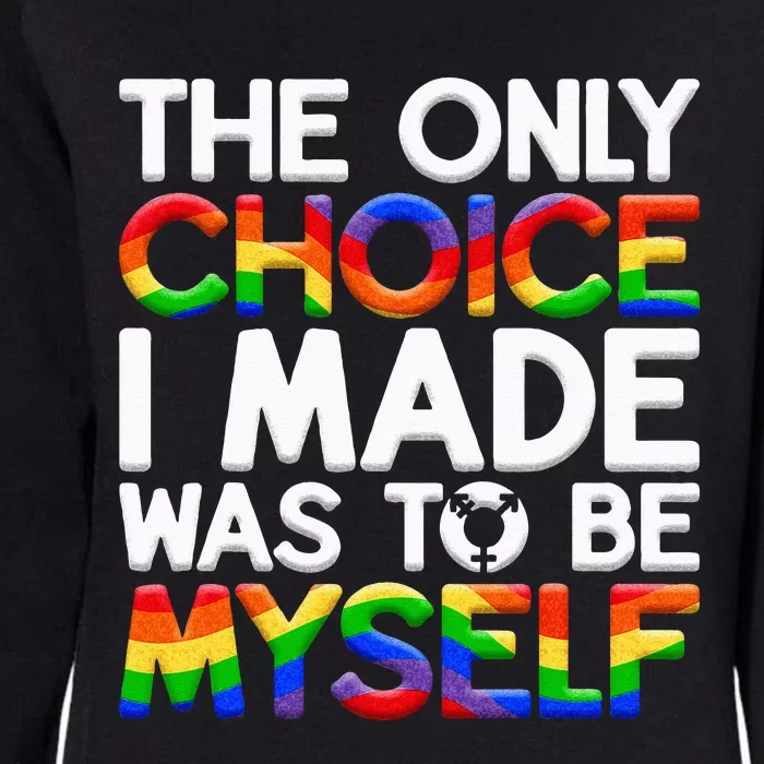 LGBT Pride Equality Pride LGBTQ Non Binary Womens California Wash Sweatshirt