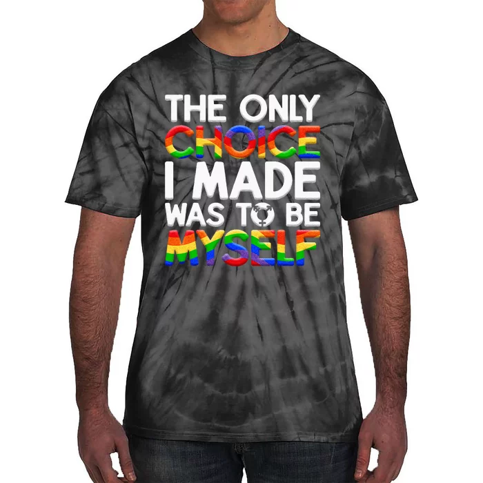 LGBT Pride Equality Pride LGBTQ Non Binary Tie-Dye T-Shirt