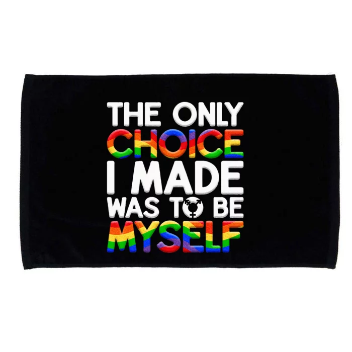 LGBT Pride Equality Pride LGBTQ Non Binary Microfiber Hand Towel