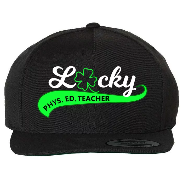 LUCKY Phys Ed Teacher #2 Wool Snapback Cap