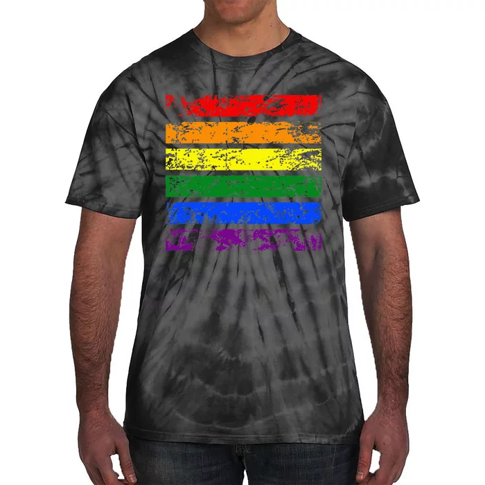 LGTB Pride Flag Tie-Dye T-Shirt