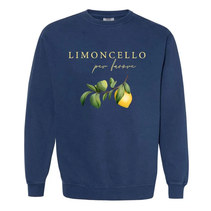 Limoncello Per Favore Garment-Dyed Sweatshirt