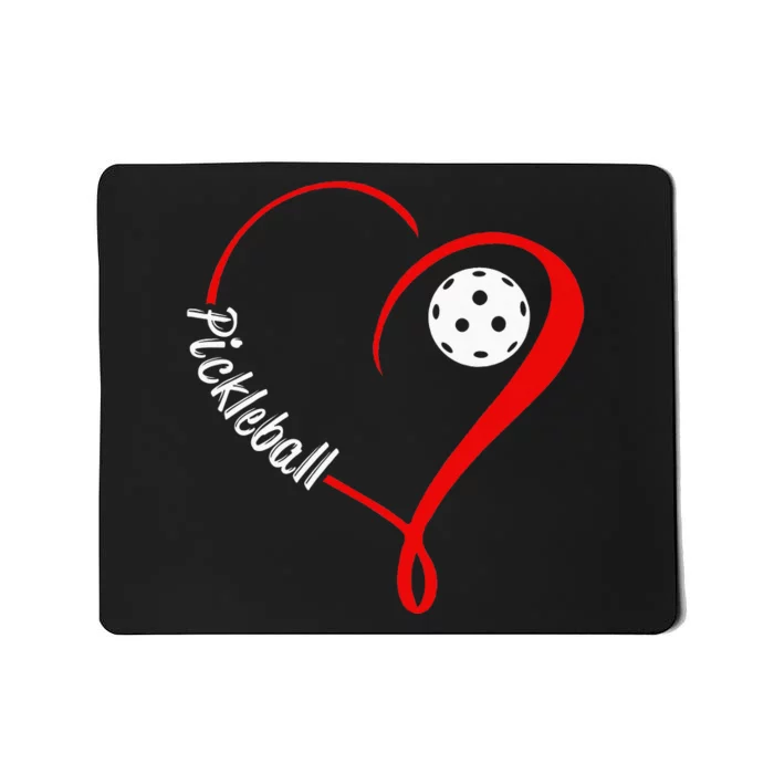 Love Pickleball Funny Pickle Ball player Mousepad