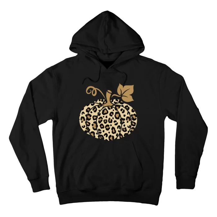 Leopard Pumpkin Fall Hoodie