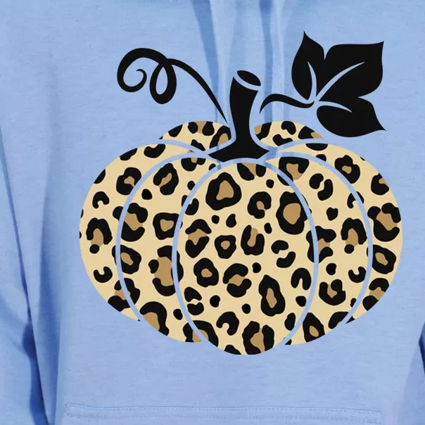 Leopard Pumpkin Fall Unisex Surf Hoodie