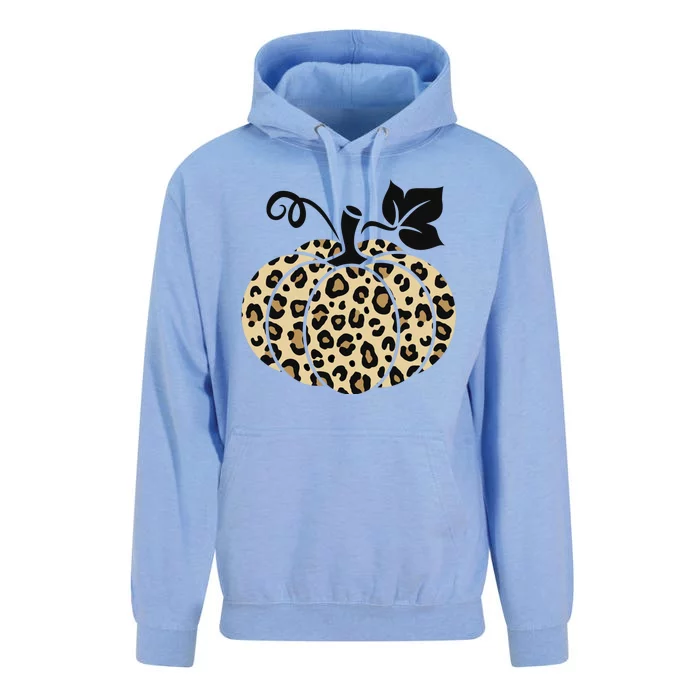 Leopard Pumpkin Fall Unisex Surf Hoodie