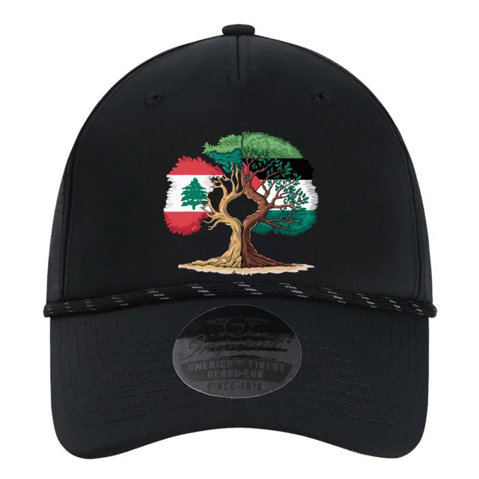 Lebanon Palestine Flag Lebanese Palestinian Performance The Dyno Cap