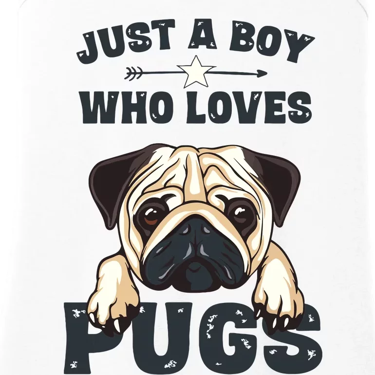 Love Pugs Funny Cute Pug Lover Saying For Boy Ladies Essential Tank