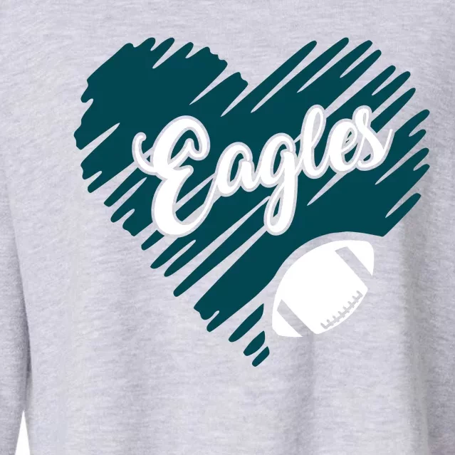 Love Philadelphia Football Its A Philly Thing Cropped Pullover Crew