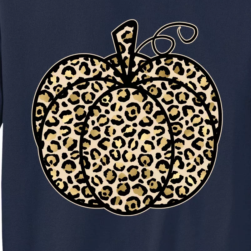 Leopard Pumpkin Festive Tall Sweatshirt