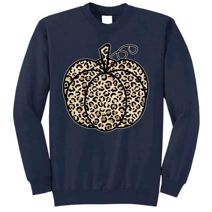 Leopard Pumpkin Festive Tall Sweatshirt