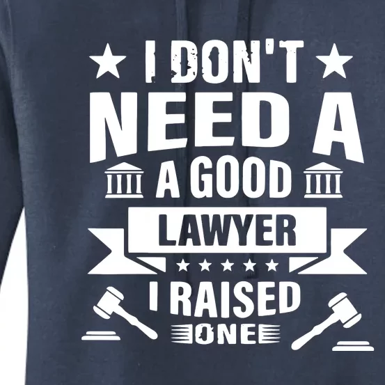 Lawyer Parents Father Mother Law School Graduation Graduate Women's Pullover Hoodie