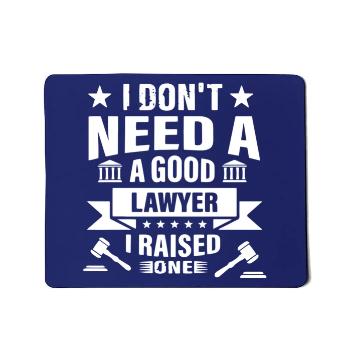 Lawyer Parents Father Mother Law School Graduation Graduate Mousepad