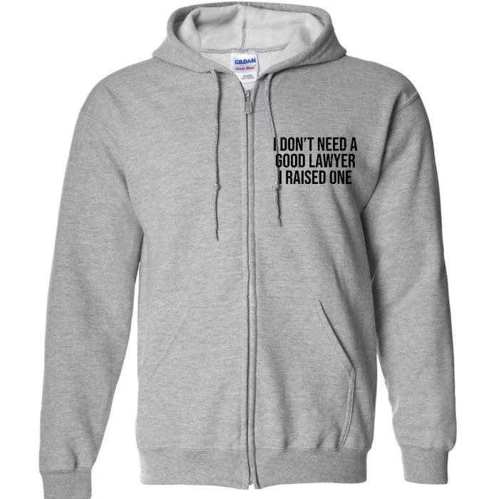 Lawyer Parents Father Mother Law School Graduation Full Zip Hoodie