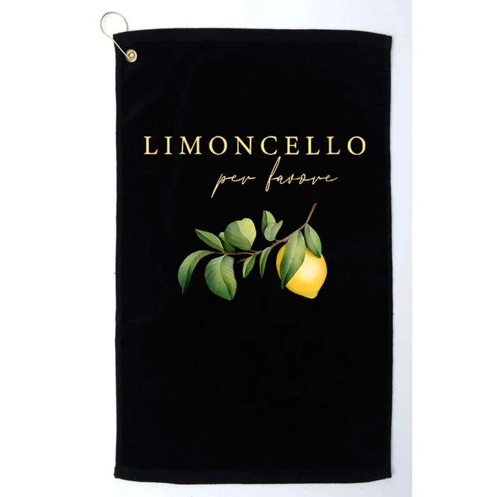 Limoncello Per Favore Platinum Collection Golf Towel