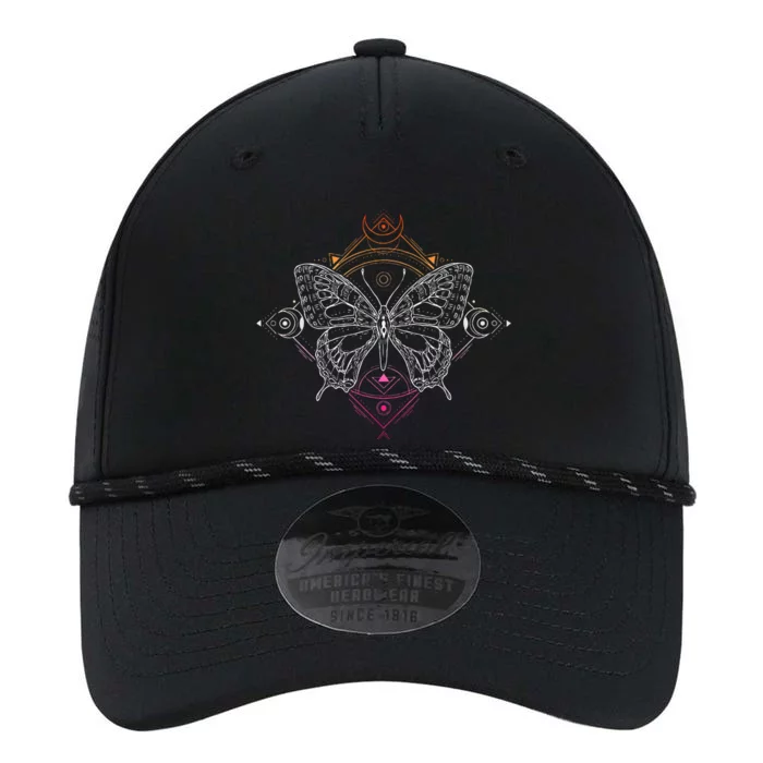 Lesbian Pride Flag Colors Occult Butterfly Performance The Dyno Cap