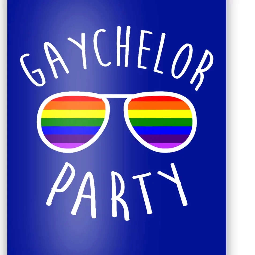 Lgbt Pride Gay Bachelor Party Gaychelor Engaget Gift Poster