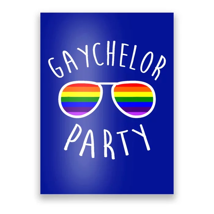 Lgbt Pride Gay Bachelor Party Gaychelor Engaget Gift Poster