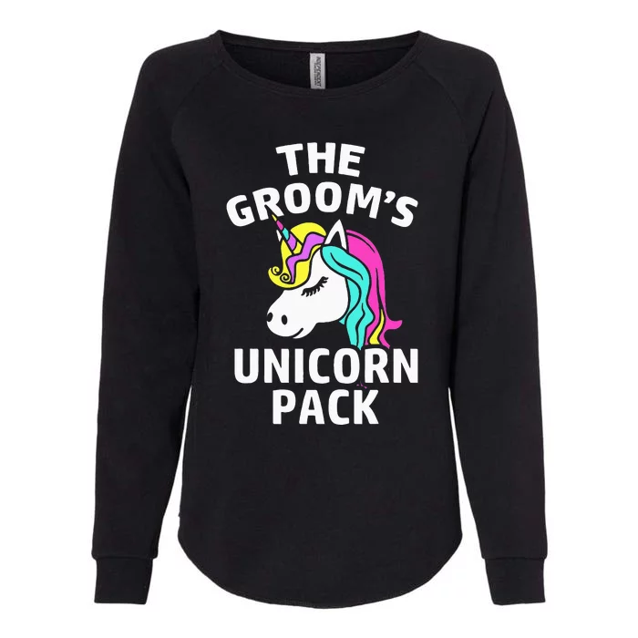 Lgbt Pride Gay Bachelor Party Unicorn Pack Engagement Womens California Wash Sweatshirt