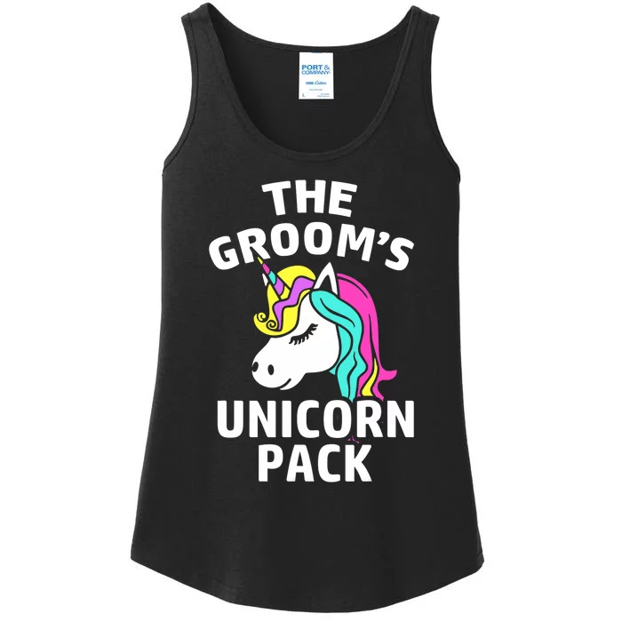 Lgbt Pride Gay Bachelor Party Unicorn Pack Engagement Ladies Essential Tank