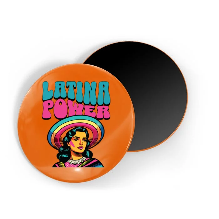 Latina Power Hispanic Heritage Month Magnet