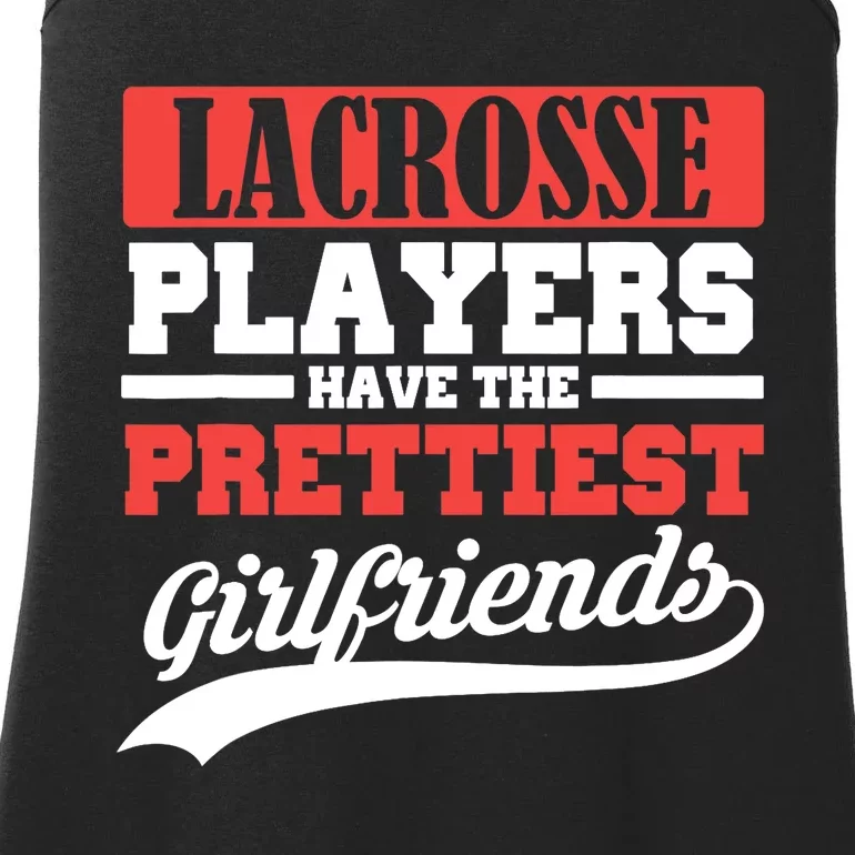 Lacrosse players have the prettiest girlfriends Ladies Essential Tank