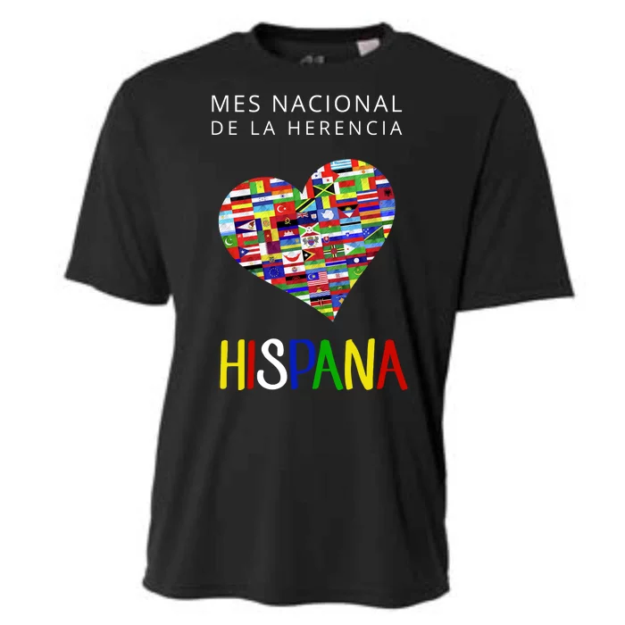 Latino Pride Hispanic Heritage Month Cooling Performance Crew T-Shirt