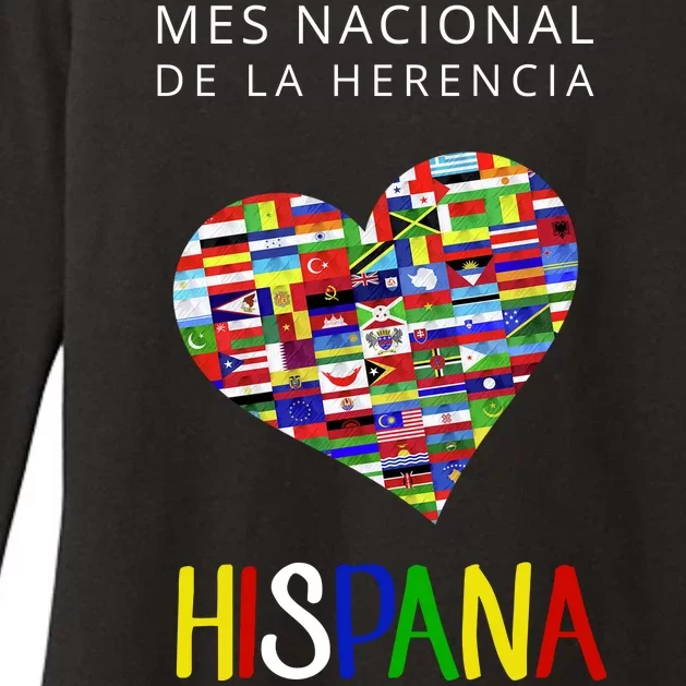 Latino Pride Hispanic Heritage Month Womens CVC Long Sleeve Shirt