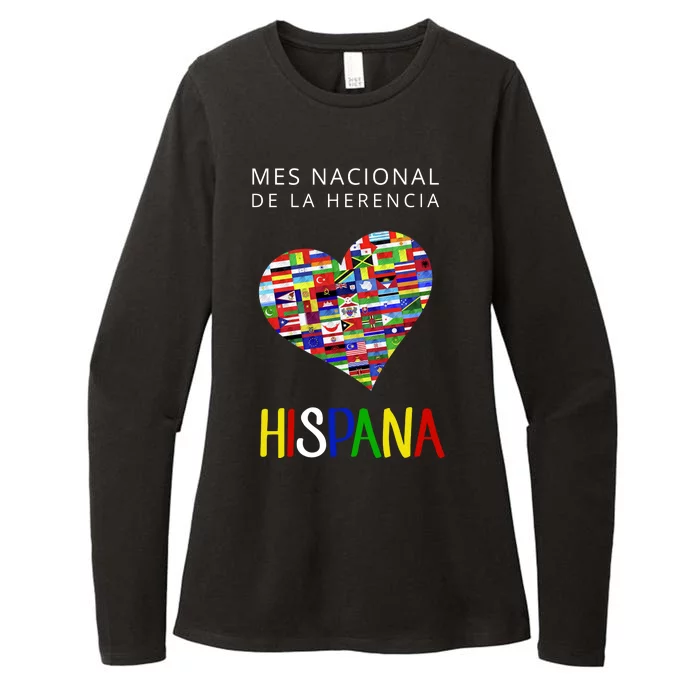 Latino Pride Hispanic Heritage Month Womens CVC Long Sleeve Shirt