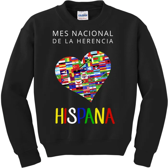 Latino Pride Hispanic Heritage Month Kids Sweatshirt