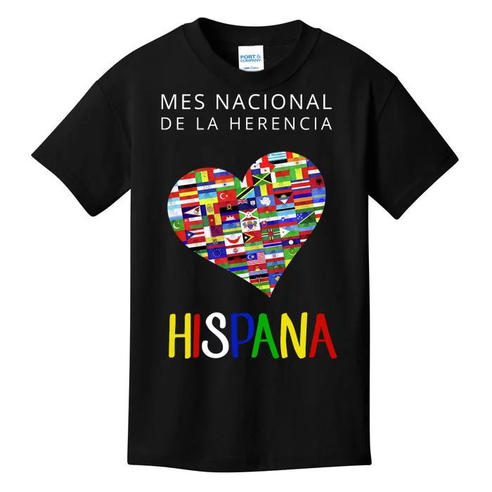 Latino Pride Hispanic Heritage Month Kids T-Shirt