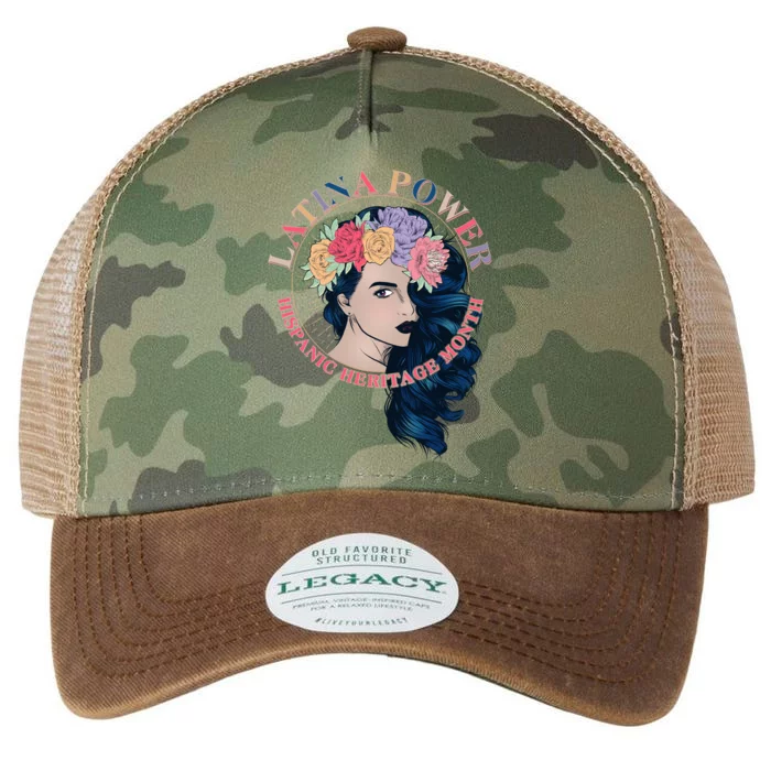 Latina Power Hispanic Heritage Month Legacy Tie Dye Trucker Hat