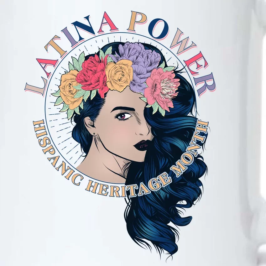 Latina Power Hispanic Heritage Month Black Color Changing Mug