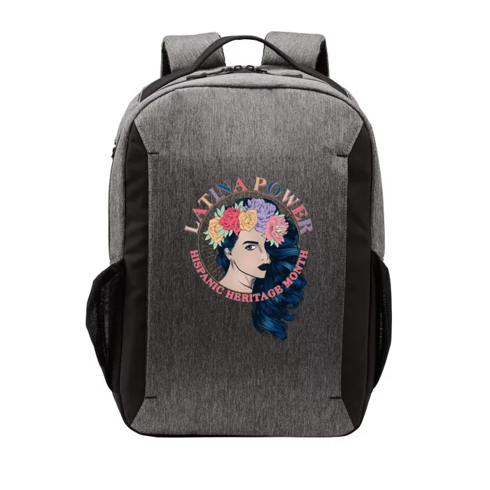 Latina Power Hispanic Heritage Month Vector Backpack